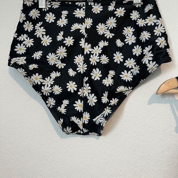 Reformation Cassis Daisy Floral Bikini Bathing Suit Swim Top Bottom Set Women's - Picture 7 of 7